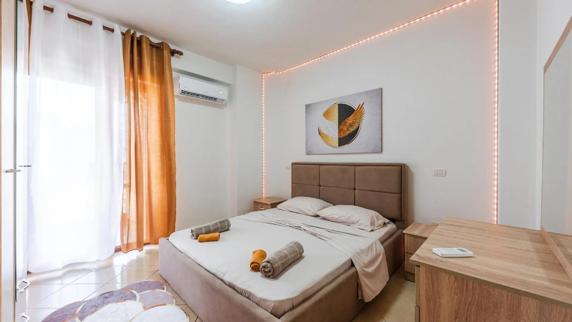 Apartmán City Oasis With A Sea View Durrës